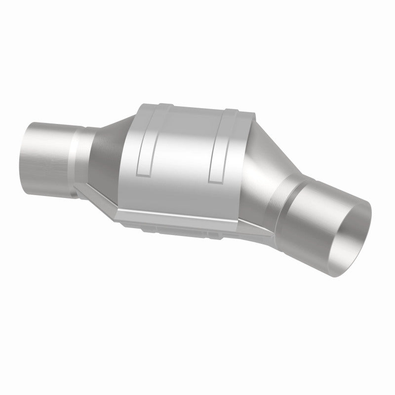 MagnaFlow Universal Catalytic Converter 2.50inch Angled Inlet Magnaflow Catalytic Converter Universal