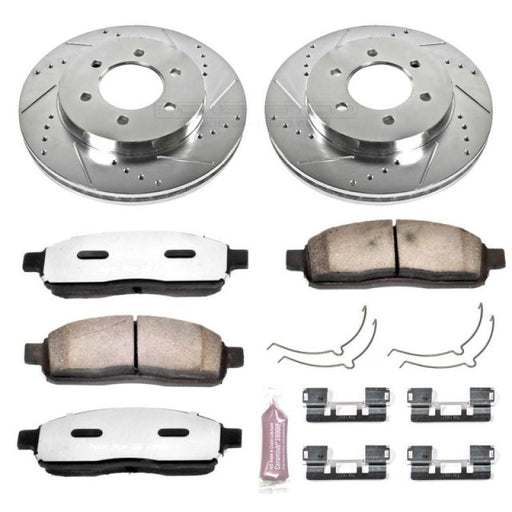 Power Stop 04-08 Ford F-150 Front Z36 Truck & Tow Brake Kit PowerStop Brake Kits - Performance D&S