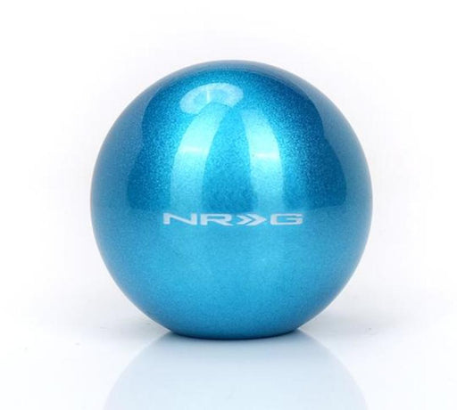 NRG Teal Sparkly Painted Titaniumround Shifter Heavy Weight NRG Shift Knobs