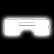 ORACLE Lighting Universal Illuminated LED Letter Badges - Matte Wht Surface Finish - R ORACLE Lighting Light Accessories and Wiring