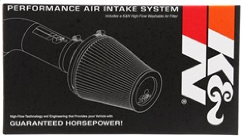 K&N 12-13 Ford F150 3.7L V6 Black High-Flow Performance Intake K&N Engineering Cold Air Intakes