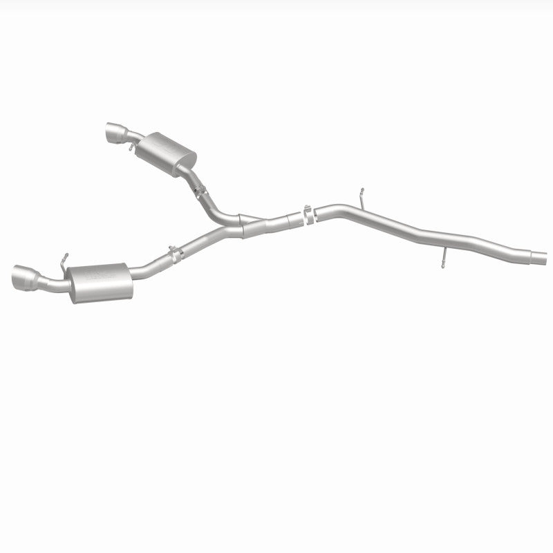 MagnaFlow 18-19 Audi A5 Dual Exit Polished Stainless CatBack Exhaust - 3in Main Piping Diameter