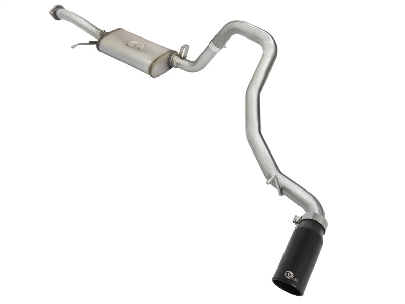 aFe MACHForce XP 2-1/2in SS-304 Cat-Back Exhausts w/ Black Tip 02-16 Nissan Patrol (Y61) I6-4.8L aFe Catback