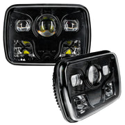 Oracle 7inx6in 40W Replacement LED Headlight - Black (Pair) ORACLE Lighting Light Bars & Cubes