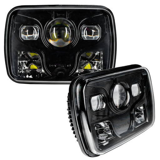 Oracle 7inx6in 40W Replacement LED Headlight - Black (Pair) ORACLE Lighting Light Bars & Cubes
