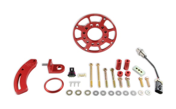 MSD Crank Trigger Wheel Kit - Flying Magnet - Hall Effect - SBF - Windsor 86401 MSD Autoparts