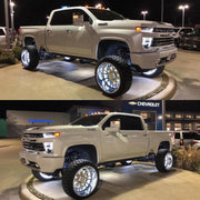Oracle LED Illuminated Wheel Rings - White ORACLE Lighting Light Strip LED