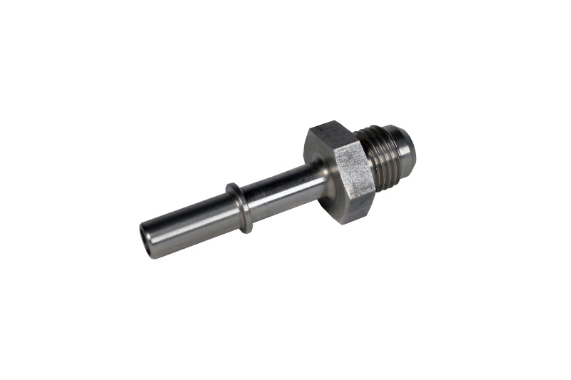 Aeromotive Ford OE Pressure Line - 5/16in Male Quick Connect to -6 AN male (Male OE filter coupler) Aeromotive Fittings