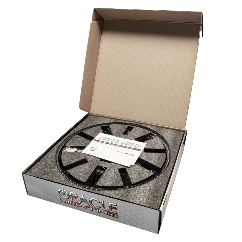 Oracle LED Illuminated Wheel Rings - ColorSHIFT - 15in. - ColorSHIFT No Remote ORACLE Lighting Light Strip LED
