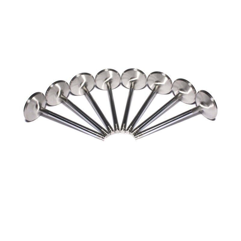 Comp Cams Valve Set, Intake 8Mm 2.000In H Ead Stainless 4.890In Oal COMP Cams Engine Hardware