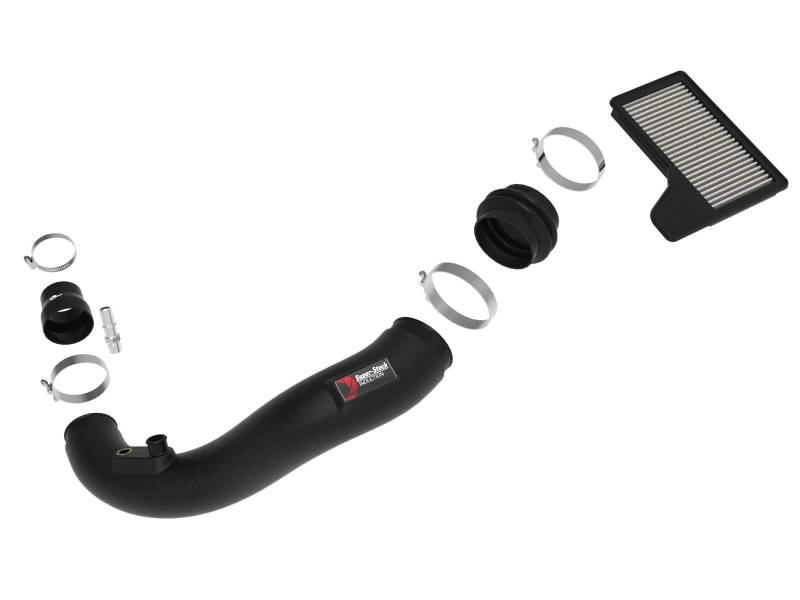 aFe Super Stock Induction System Pro Dry S Media 15-20 Ford Mustang L4-2.3L (t) aFe Cold Air Intakes