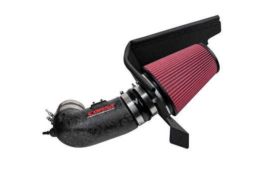 Corsa 17-24 Chevrolet Camaro ZL1 Matte Forged Carbon Fiber Air Intake w/ DryTech 3D Filter CORSA Performance Cold Air Intakes