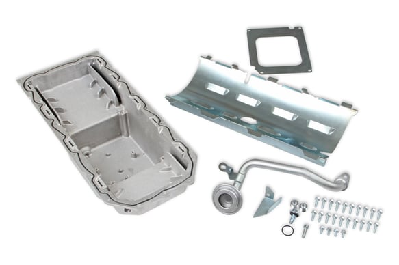Holley Gen III Hemi Swap Oil Pan - Mid-Sump Non-VVT 302-60 HOLLEY Autoparts