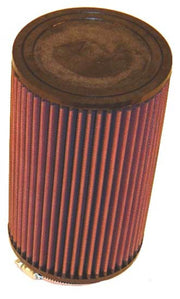 K&N Filter Universal Rubber Filter Round Straight 3.5in Flange ID x 5in OD x 8.5in H K&N Engineering Air Filters - Universal Fit