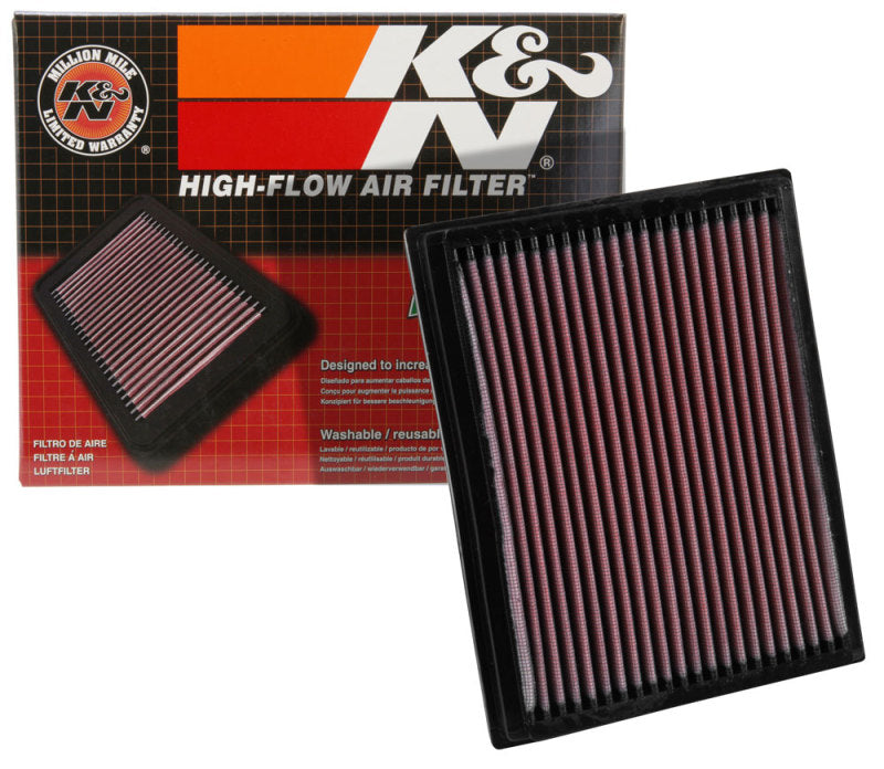 K&N Replacement Air Filter MERCEDES BENZ A150 1.5L-L4; 2006 K&N Engineering Air Filters - Drop In