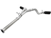 aFe Atlas Exhaust 4in DPF-Back Al Steel 11-14 Ford Diesel Trucks V8-6.7L (td) aFe DPF Back
