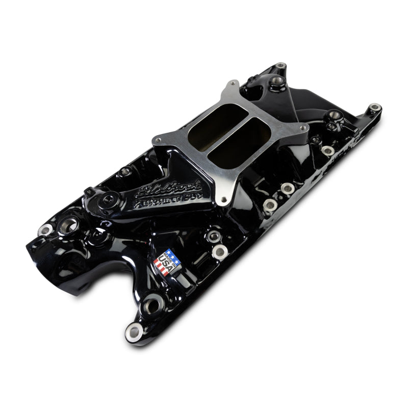 Edelbrock SB Ford Performer Intake Manifold - Black Plasma Finish Edelbrock Intake Manifolds