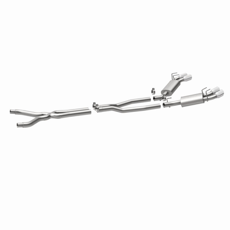 MagnaFlow 13 Chevy Camaro V8 6.2L S/C Quad Split Rear Exit Cat Back Perf Exhaust Magnaflow Catback