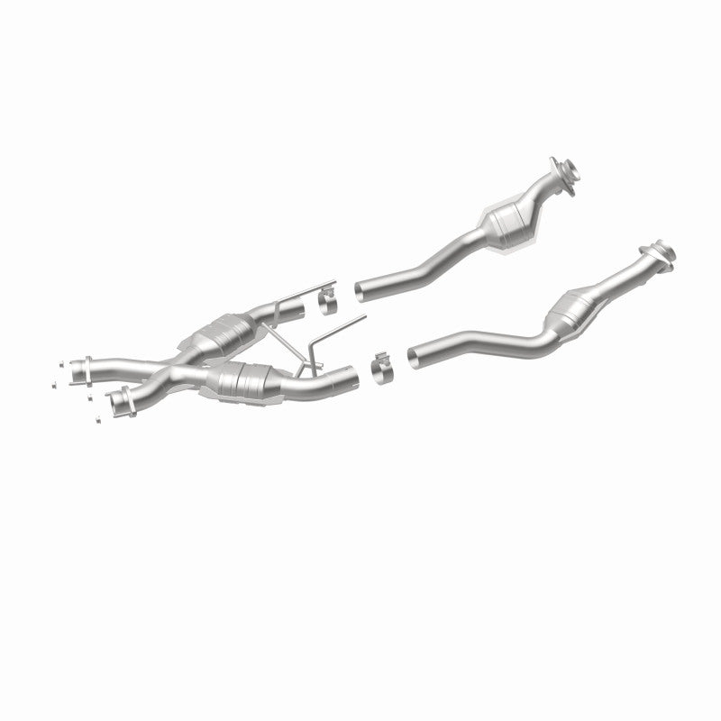 MagnaFlow Conv DF Mustang X-Pipe 86-93 50-Sta Magnaflow Catalytic Converter Direct Fit