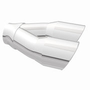 MagnaFlow Double Wall 3in Dual Round Polished Tip 2.25in Inlet Magnaflow Catalytic Converter Universal