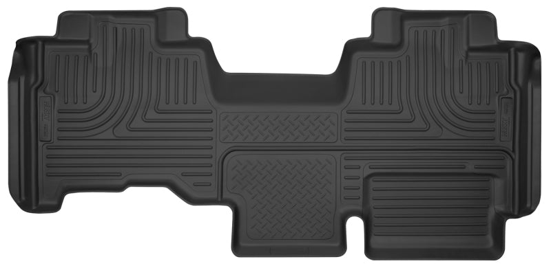 Husky Liners 09-14 Ford F-150 SuperCab X-Act Contour Black 2nd Seat Floor Liner (Full Coverage) Husky Liners Floor Mats - Rubber