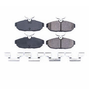 Power Stop 05-11 Ford Mustang Rear Z17 Evolution Ceramic Brake Pads w/Hardware PowerStop Brake Pads - OE