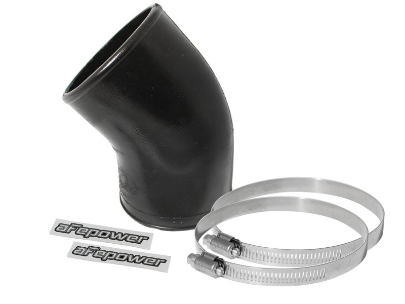 aFe Magnum FORCE Silicone Replacement Coupling Kit 3in ID to 2.75in ID x 45 Deg. Elbow - Black aFe Air Intake Components