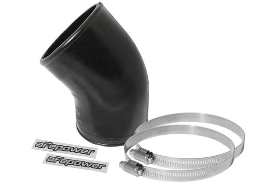 aFe Magnum FORCE Silicone Replacement Coupling Kit 3in ID to 2.75in ID x 45 Deg. Elbow - Black aFe Air Intake Components