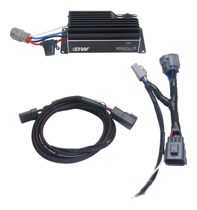 DeatschWerks VB40AX1 Voltage Booster with Plug-N-Play Harness for 11-25 Ford F-150 DeatschWerks Fuel Pumps