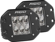 Rigid Industries D2 - Flush Mount - Driving Pair Rigid Industries Light Bars & Cubes