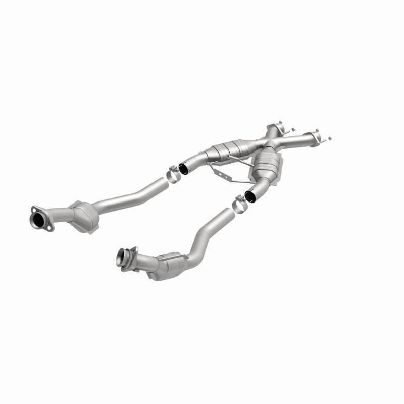 MagnaFlow Direct Fit Catalytic Converter Mustang X-Pipe 94-95 Street Magnaflow Catalytic Converter Direct Fit