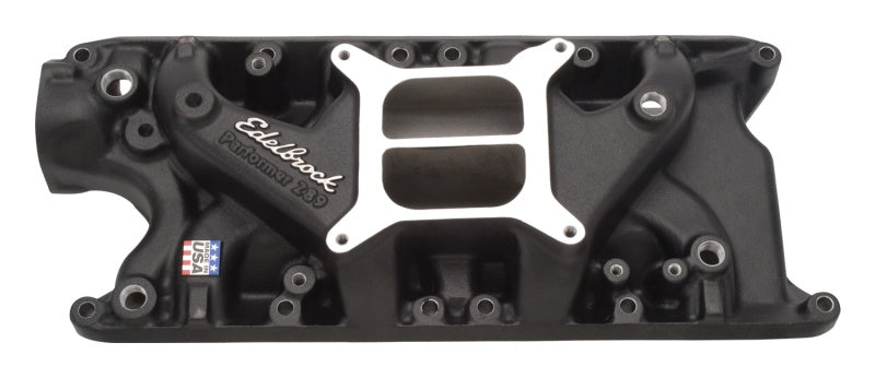 Edelbrock Performer 289 w/ O EGR Black Edelbrock Intake Manifolds