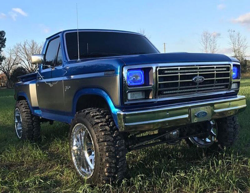 Oracle Pre-Installed Lights 7x6 IN. Sealed Beam - ColorSHIFT Halo ORACLE Lighting Headlights