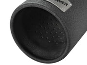 aFe MACHForce XP Exhausts Tips SS-304 EXH Tip 3in x 4Out x 12L Bolt-On (blk) aFe Catback