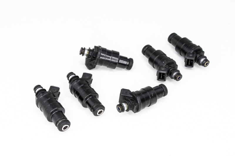 DeatschWerks Universal 550cc Low Impedance 11mm Upper Injector - Set of 6 DeatschWerks Fuel Injector Sets - 6Cyl