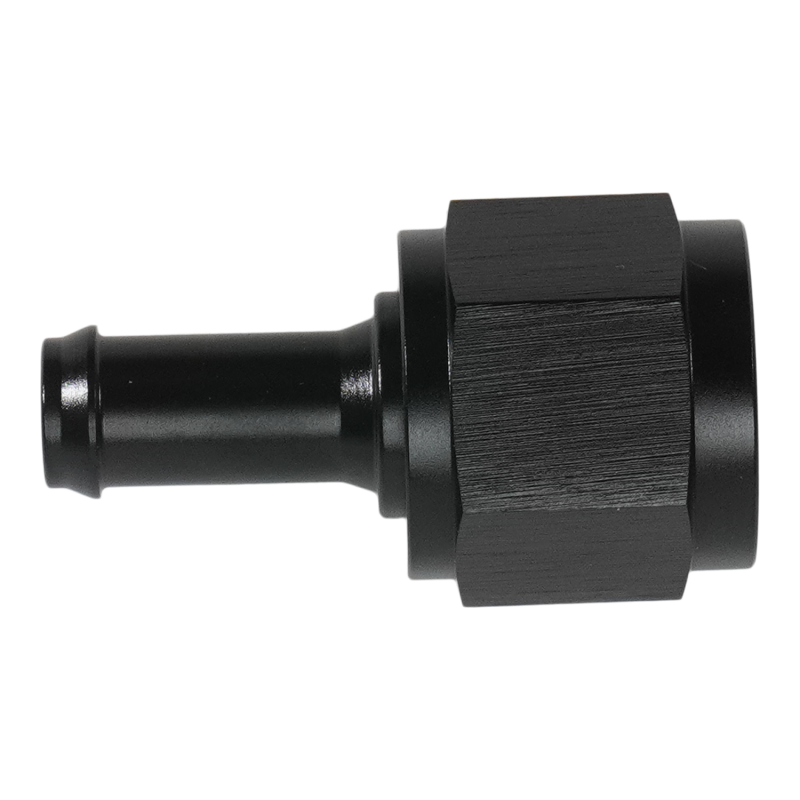 DeatschWerks 8AN Female Flare Swivel To 3/8in Single Hose Barb DeatschWerks Fuel Components Misc