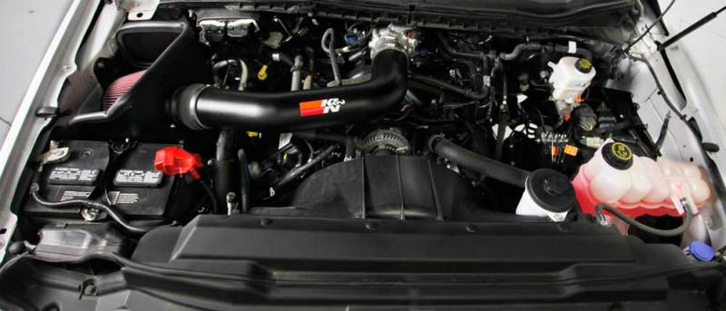 K&N 2017 Ford F250 V8-6.2L F/I Performance Air Intake Kit K&N Engineering Cold Air Intakes