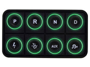 AEM EV 8 Button Keypad CAN Based Programmable Backlighting AEM Programmer Accessories