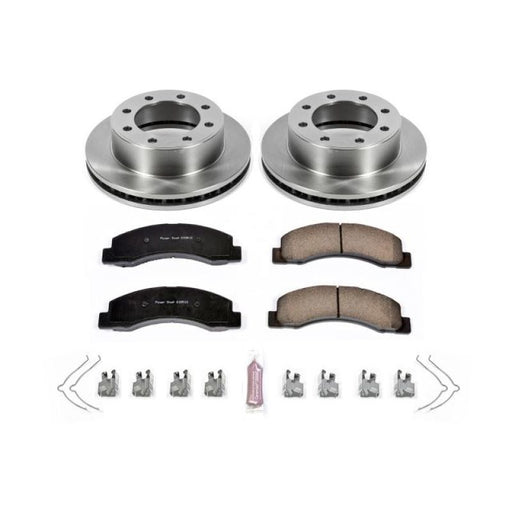 Power Stop 00-05 Ford Excursion Front Autospecialty Brake Kit PowerStop Brake Kits - OE