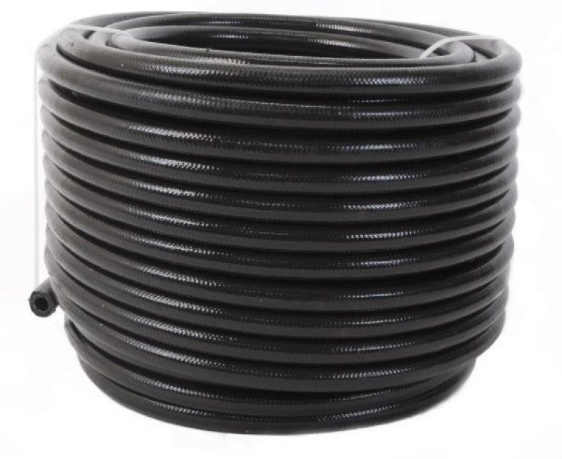 Aeromotive PTFE SS Braided Fuel Hose - Black Jacketed - AN-06 x 16ft Aeromotive Hoses