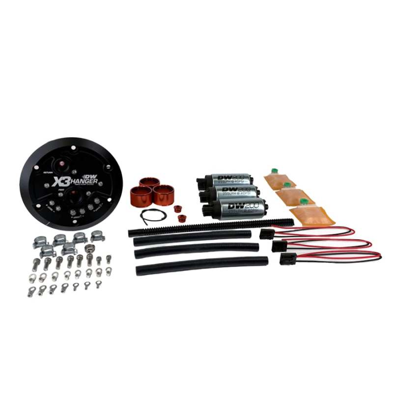 DeatschWerks X3 Series Fuel Pump Hanger w/ DW200 Fuel Pumps for 1999-04 Ford F-150 Lightning DeatschWerks Fuel Pump Hangers