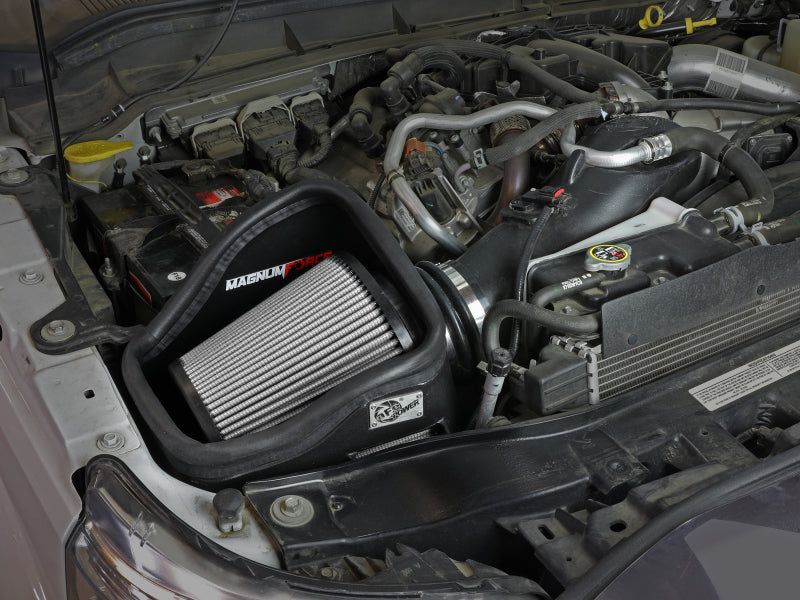 aFe MagnumFORCE Intakes Stage-2 PDS AIS PDS Ford Diesel Trucks 11-15 V8-6.7L (td) aFe Cold Air Intakes