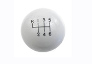 Ford Racing 15-19 Mustang GT350 White 6-Speed Shift Knob Ford Racing Shift Knobs