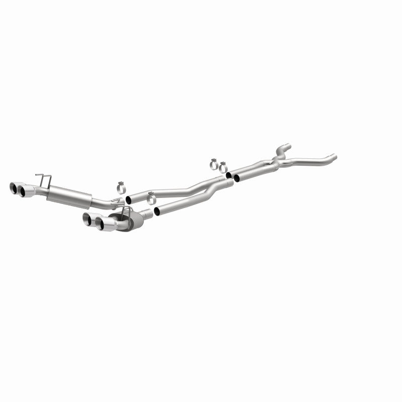 MagnaFlow 13 Chevy Camaro V8 6.2L S/C Quad Split Rear Exit Cat Back Perf Exhaust Magnaflow Catback