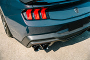 Corsa 24-25 Ford Mustang Dark Horse 5.0L 3in Dual Rear Cat-Back w/Twin 4.5in Black PVD Straight Tips CORSA Performance Catback