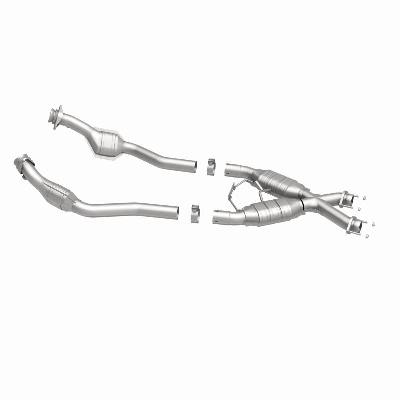 MagnaFlow Direct Fit Catalytic Converter Mustang X-Pipe 94-95 Street Magnaflow Catalytic Converter Direct Fit