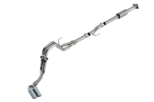 Borla F-150 2021 2.7L/3.5L 4dr CC SB EC STB Lari/King R/Plinum/LTD 3/2.25 DSE Cat-Back AK CHR Tips Borla Catback