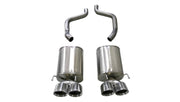 Corsa 2009-2013 Chevrolet Corvette (C6) 6.2L Polished Sport Axle-Back Exhaust w/4.5in Tips CORSA Performance Axle Back