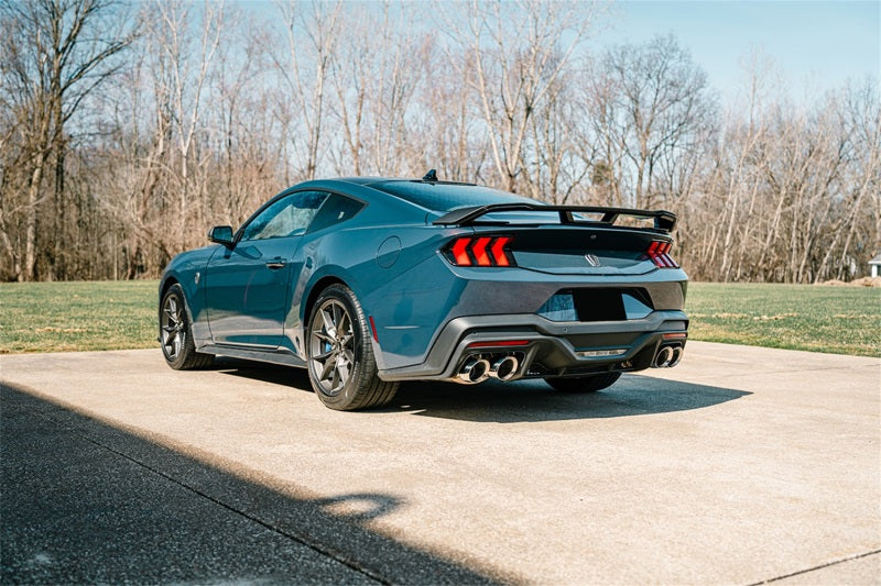 Corsa 24+ Ford Mustang Dark Horse 5.0L 3in Dual Rear Exit Axle-Back w/Twin 4.5in Polish Slash Tips CORSA Performance Axle Back