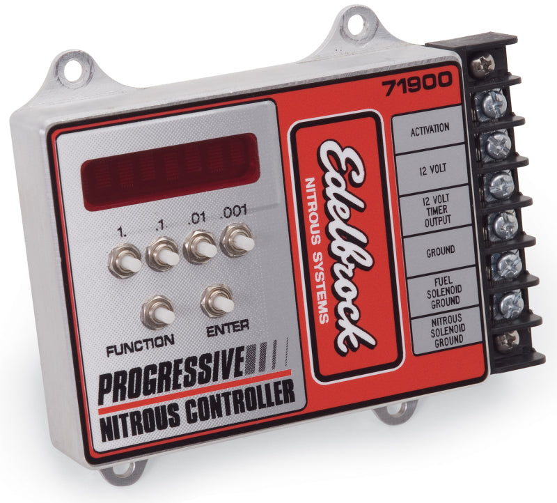 Edelbrock Nitrous Progressive Nitrous Controller 32 Bit Edelbrock Nitrous Systems